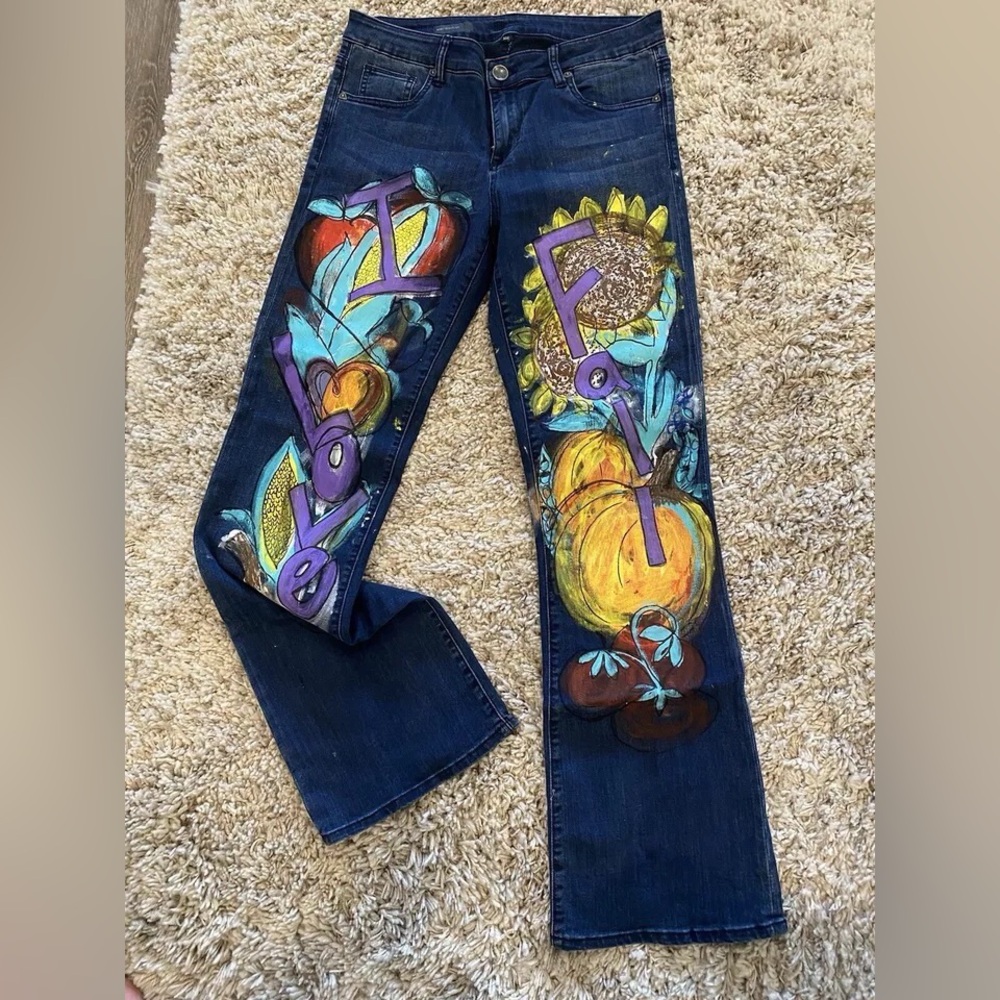 KUT  from the cloth DARK BLUE JEANS size 10